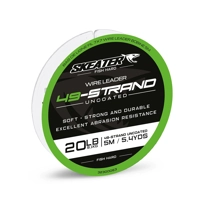 Skeater 49-Strand Uncoated Wire Leader 5m